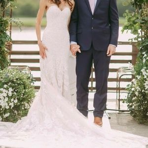 Martina Liana Wedding Dress, Style 803C, Size 4